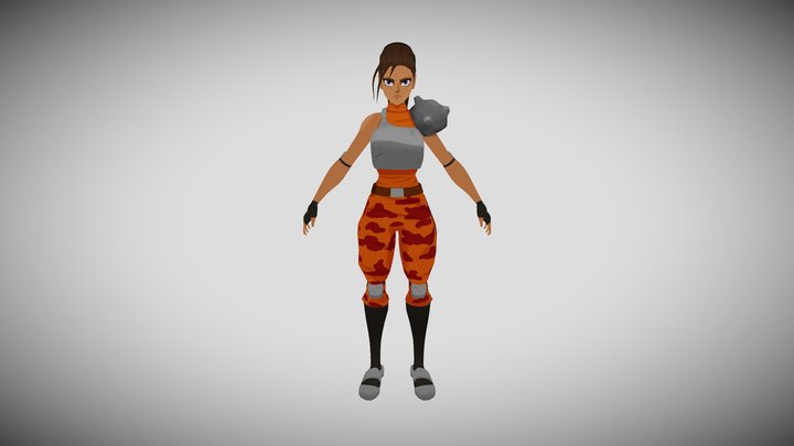 Lynn Kurasawa 3D Model