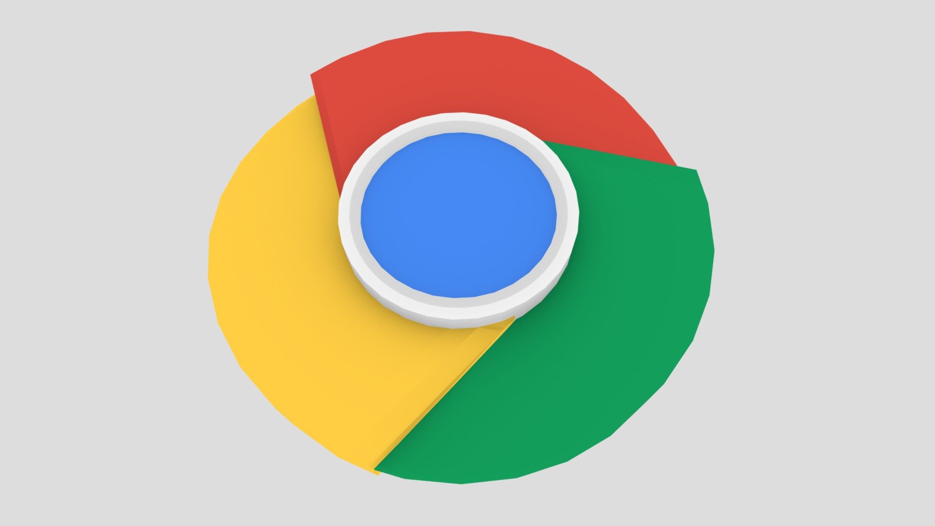 3D Chrome Logo - 3D model by iyandoktah [ce63d1c] - Sketchfab