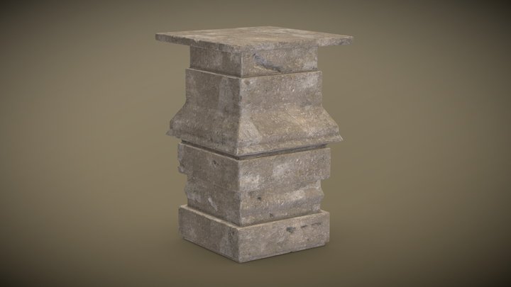 Ancient Stand 3D Model