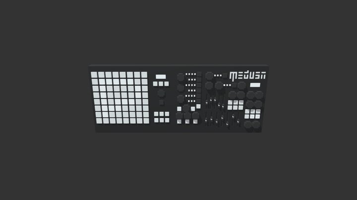 Polyend Medusa 3D Model