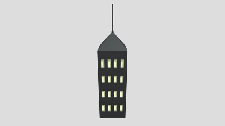 Skyscraper 1 3D Model