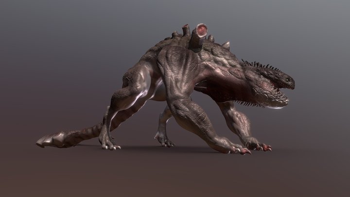 RCA 3D/ creature 09 3D Model