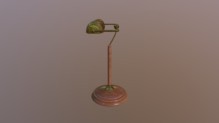 1940s Lamp (Draft) 3D Model