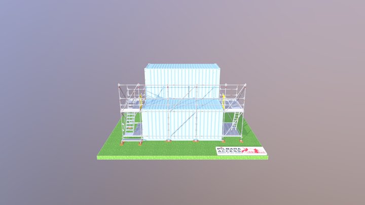 Fire Rescue Scenario 3D Model