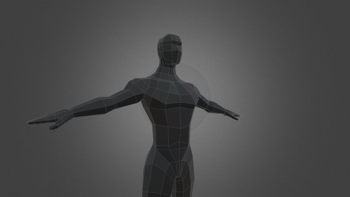 Human Model Pose 1 3D Model