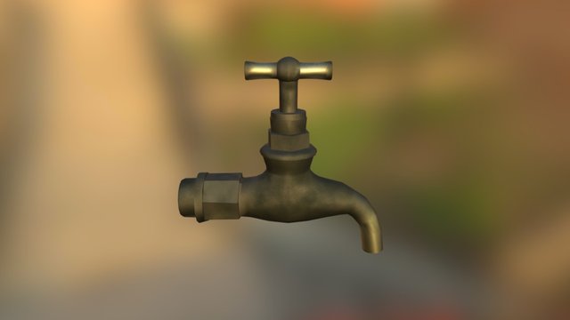 Water tap 3D Model