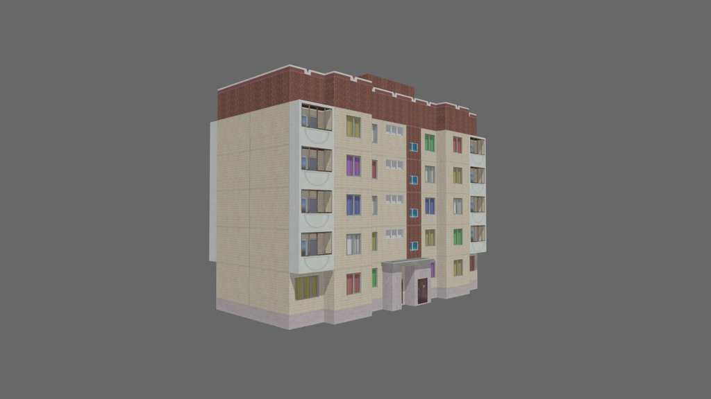 Slavutych 5-floors appartments