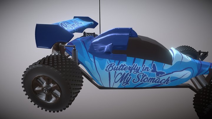 Remote Control Car 3D Model