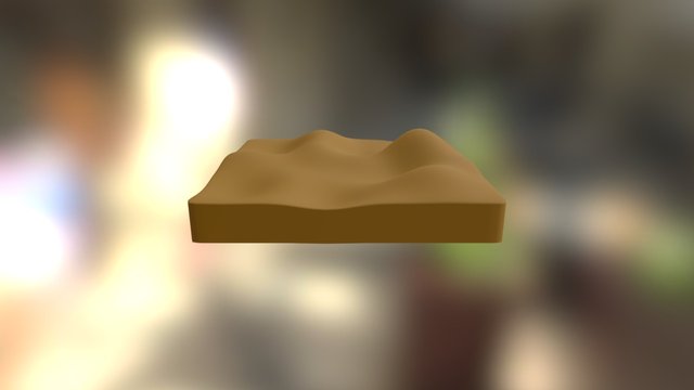 Dirt Ground 3D Model