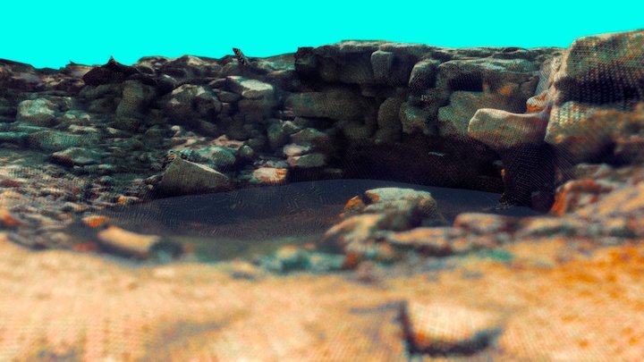 8-Bit Oasis 3D Model