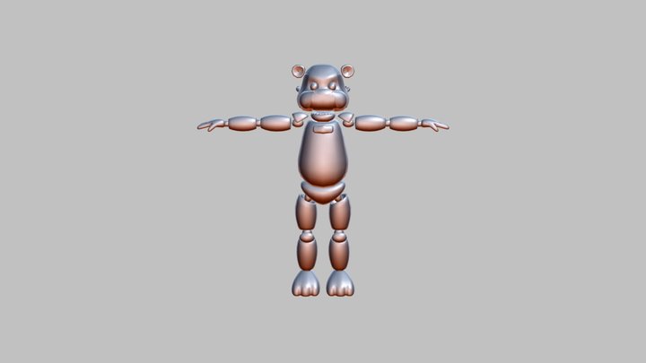 P02a_RamosD_CyborgFreddy 3D Model