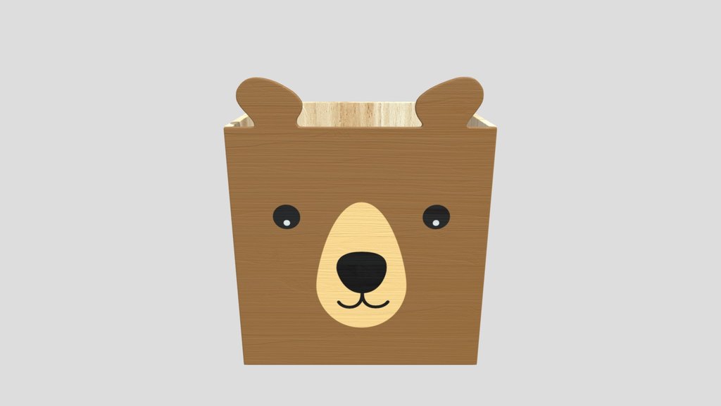 Animalbox Bear Storage Box