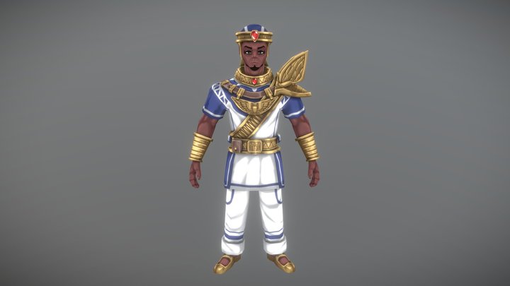 [Student Work] - The Temple of Horus' Guard 3D Model