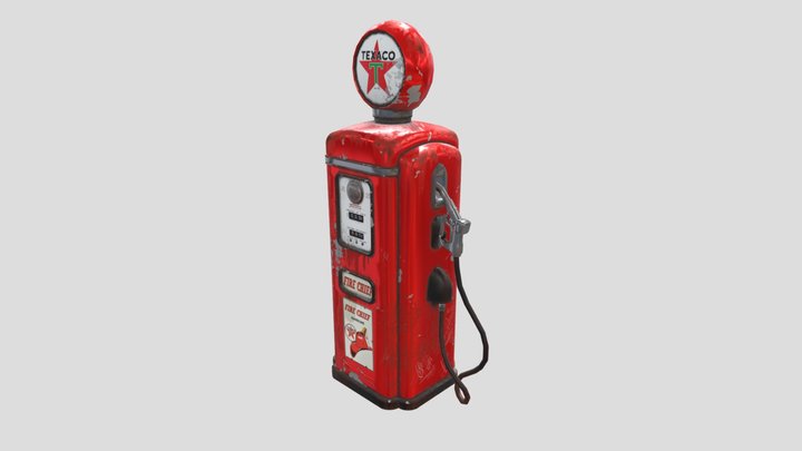 texaco 3D Model
