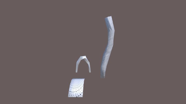 Mystical structures 3D Model