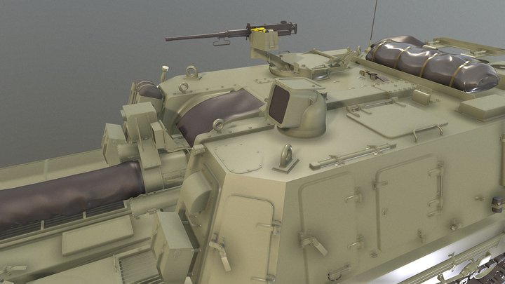 K9A3-VIDAR ( Thunder) Polish version 3D Model