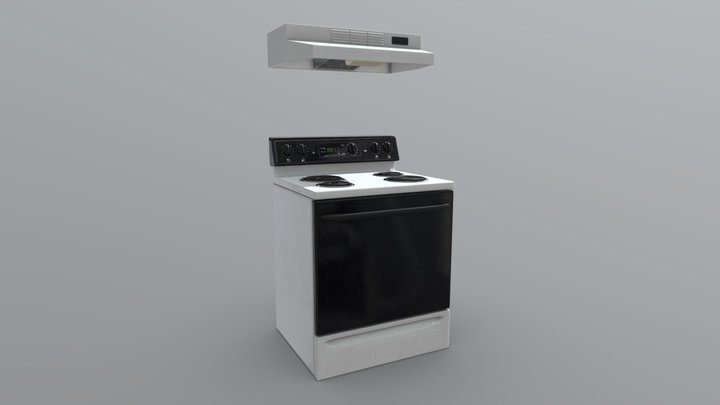 Stove with Hood – Modelo 3D gratuito STL