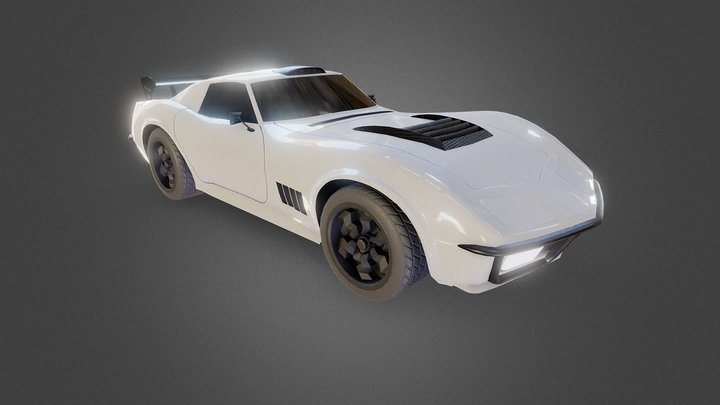 Corvette_C3 3D Model