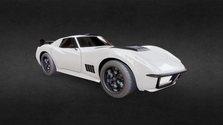 Corvette_C3 3D Model