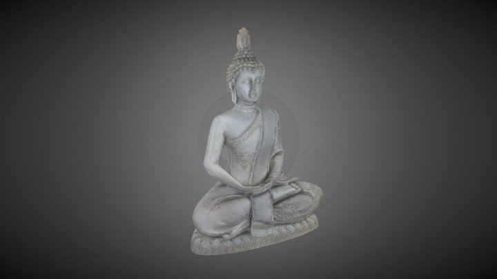 Buddha Statue Scanned By Revopoint INSPIRE 2 – Free 3D Model STL