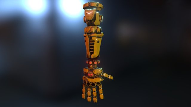 Mecha Arm 3D Model