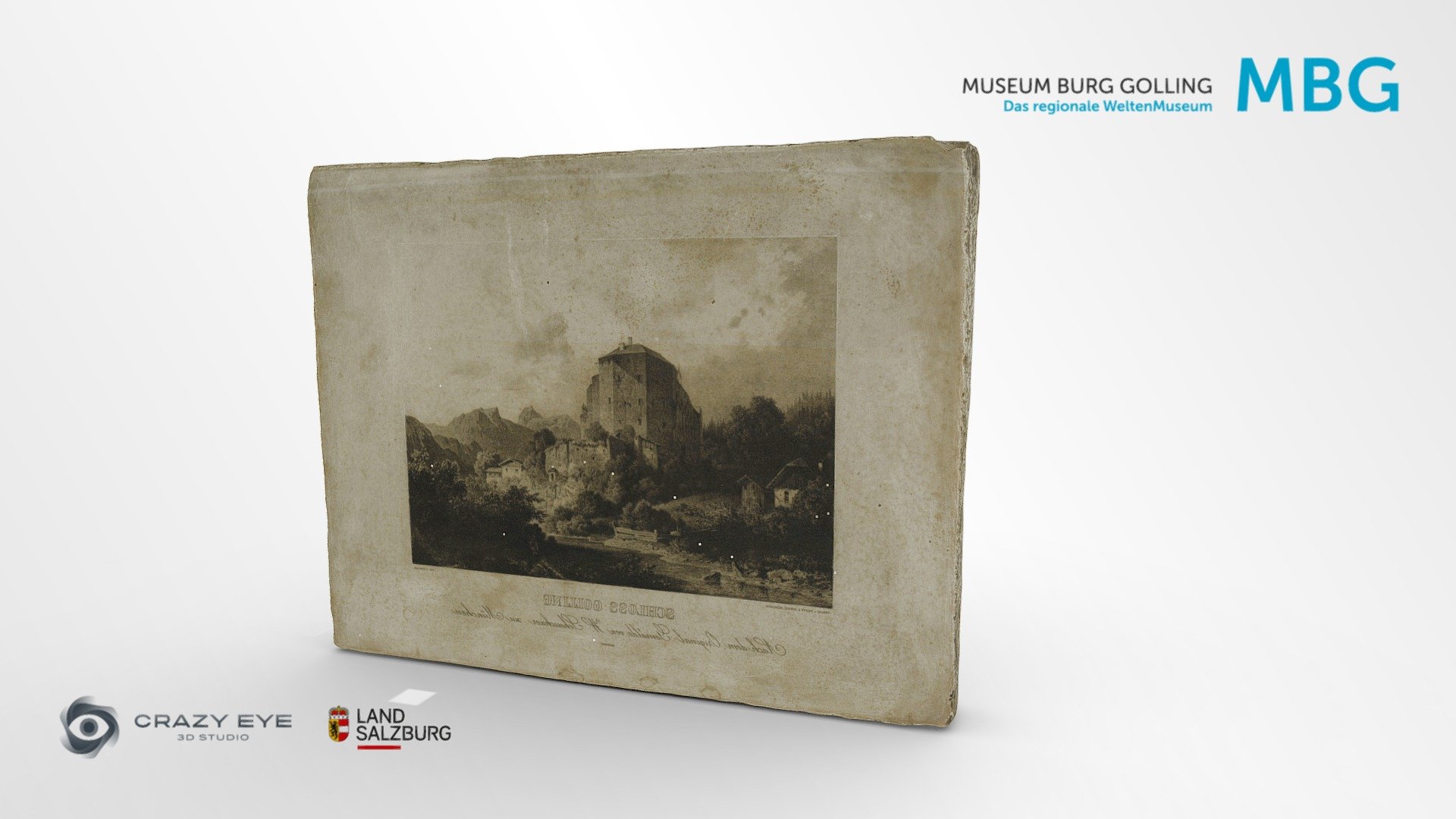 Lithografischer Stein | Lithographic stone - 3D model by Crazy Eye ...