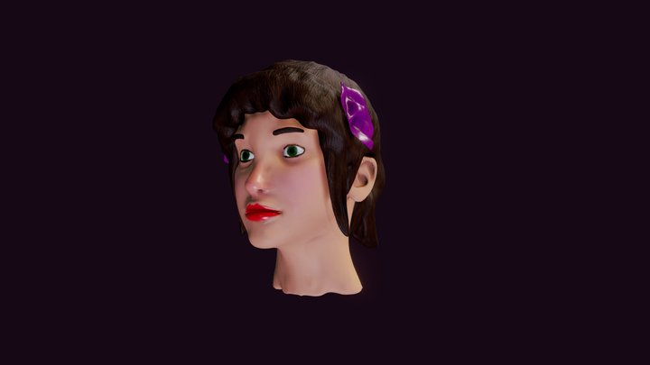 Female Head (Mannequin) 3D Model