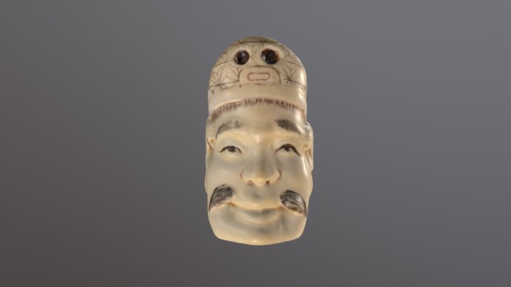 Netsuke Paint 3D Model