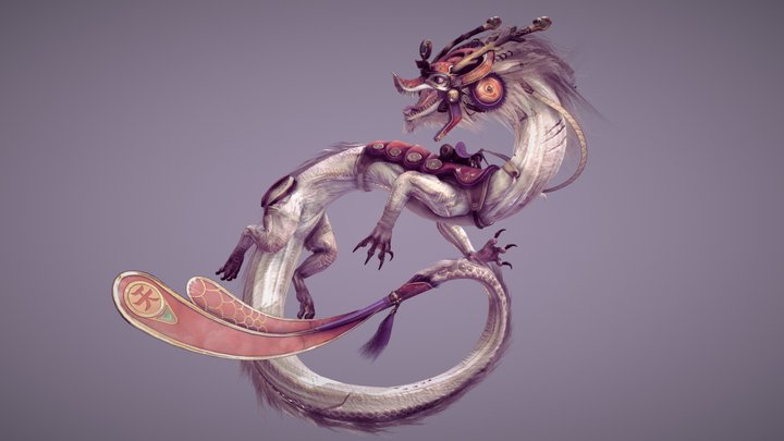 Chinese dragon 3D Model