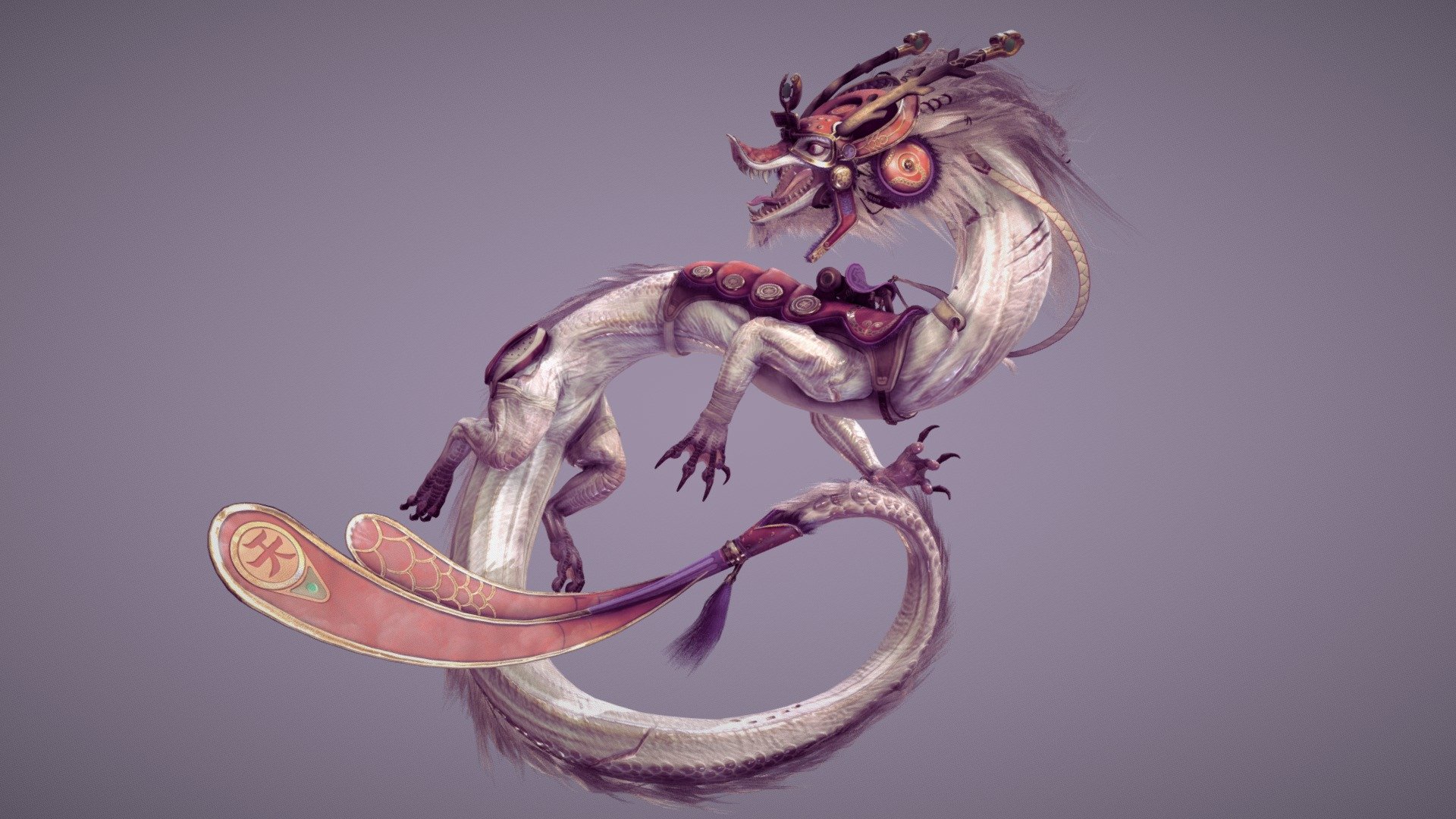 Chinese dragon - 3D model by Arhirasoul (@arhirasoul) [ce72d23]