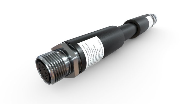 Amphenol Cable 3D Model