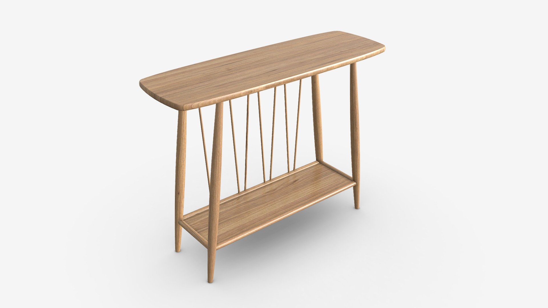Console Table Ercol Shalstone John Lewis Buy Royalty Free 3D model by HQ3DMOD (AivisAstics