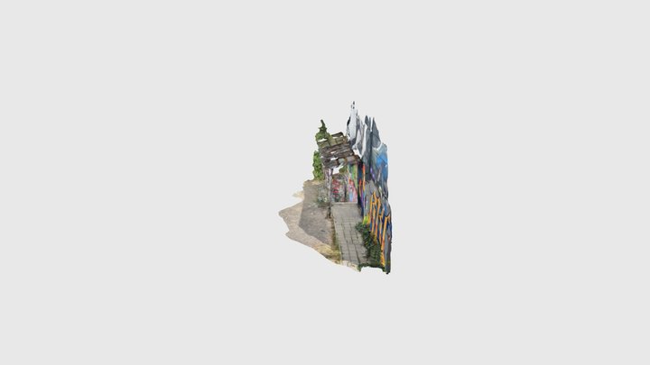 Krea Scan Treppe Ausgang Klo 3D Model
