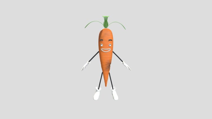 Carrot 3D Model