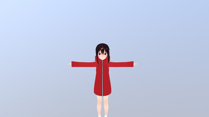 うちの子　椿ちゃん 3D Model