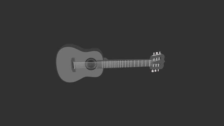 guitar 3D Model