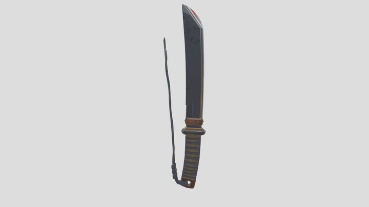 A Dagger 3D Model