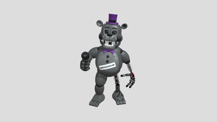 Toy Fredbear 3D Model