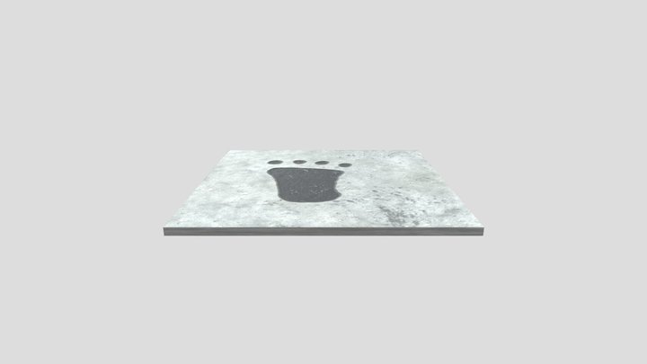 footprint 1 3D Model