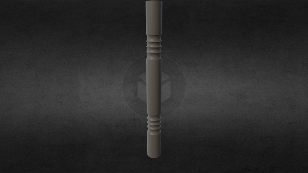Tubo decorativo "F"