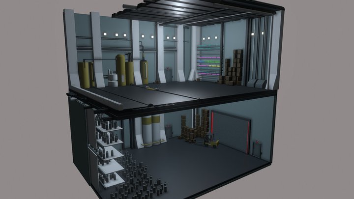 laboratory 3D Model