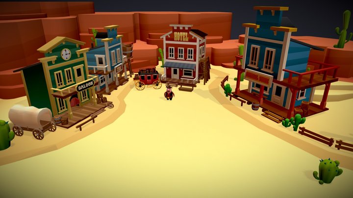 Wild Wild Pig 3D Model