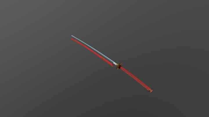 Katana 3D Model