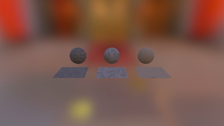 Material Test HD 3D Model