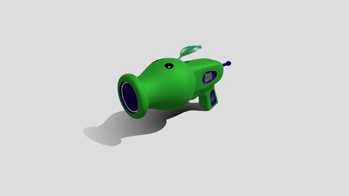 PVZ: Peashooter Blaster – Modello 3D gratuito STL
