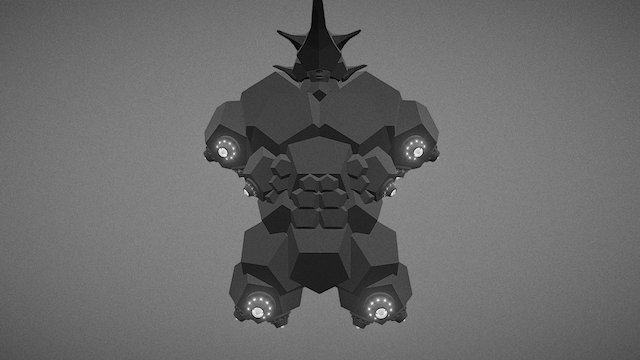 Engel Unicorn 3D Model
