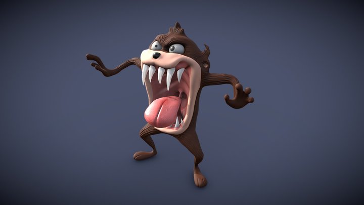 Tazmania 3D Model