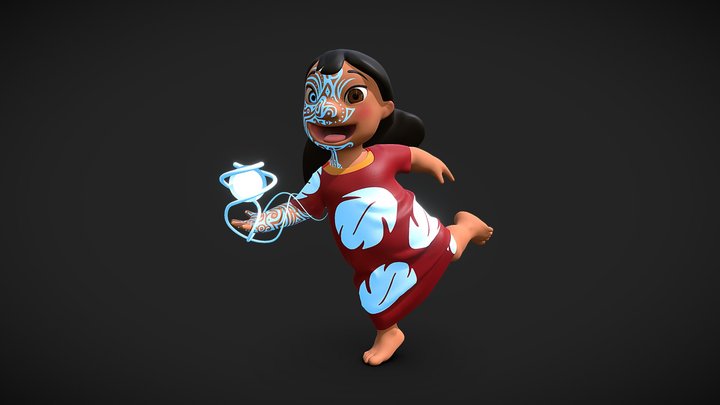 Etheral Lilo 3D Model