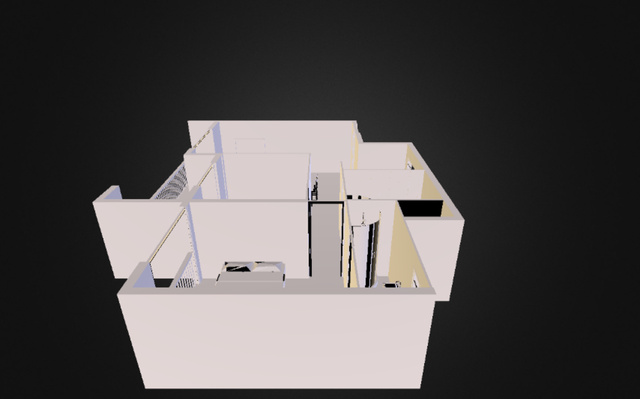 2 bedroom flat in Umhlanga Ridge99B.dae 3D Model