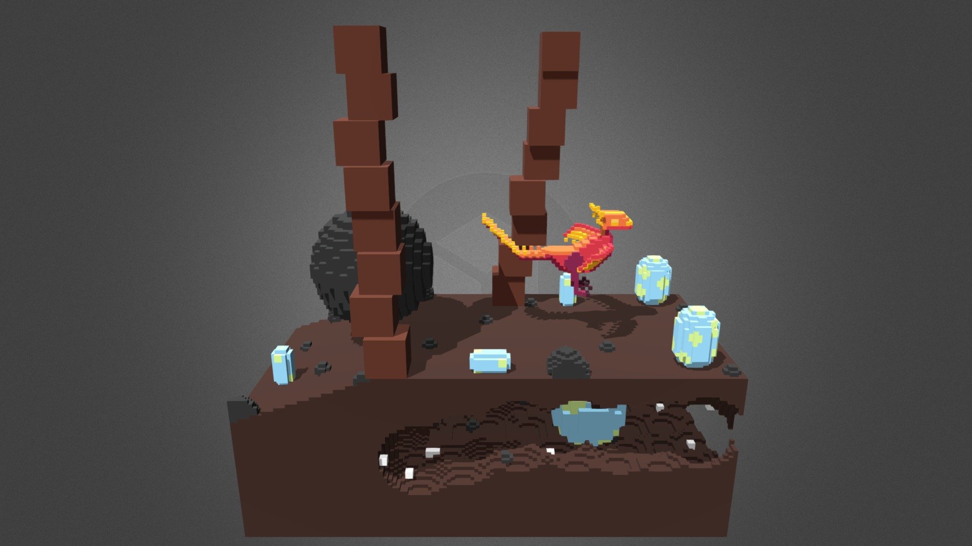 Fan Art, Voxel